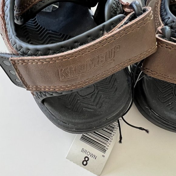 KHOMBU Men's "Travis" Active Fishermen Sport Sandals Size 8 Medium - Picture 5 of 8
